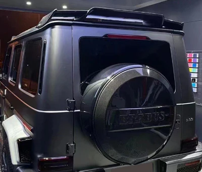 MERCEDES-BENZ AMG W463 Pre-Preg (Kuru) Karbon Fiber Yedek Lastik Kapak