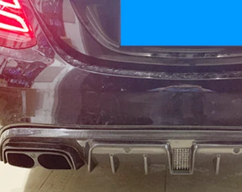 MERCEDES-BENZ W205 B Style Carbon Fiber Body Kit Rear Diffuser 4-Door