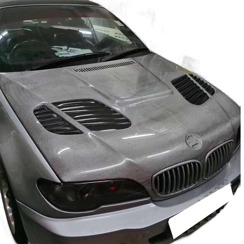 BMW M3 E46 LCI Pre-Preg (Kuru) Karbon Fiber Kaput