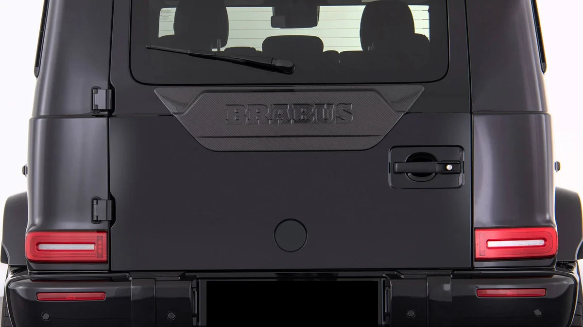 MERCEDES-BENZ AMG W463 Pre-Preg (Kuru) Karbon Fiber Bagaj Kapağı Ek