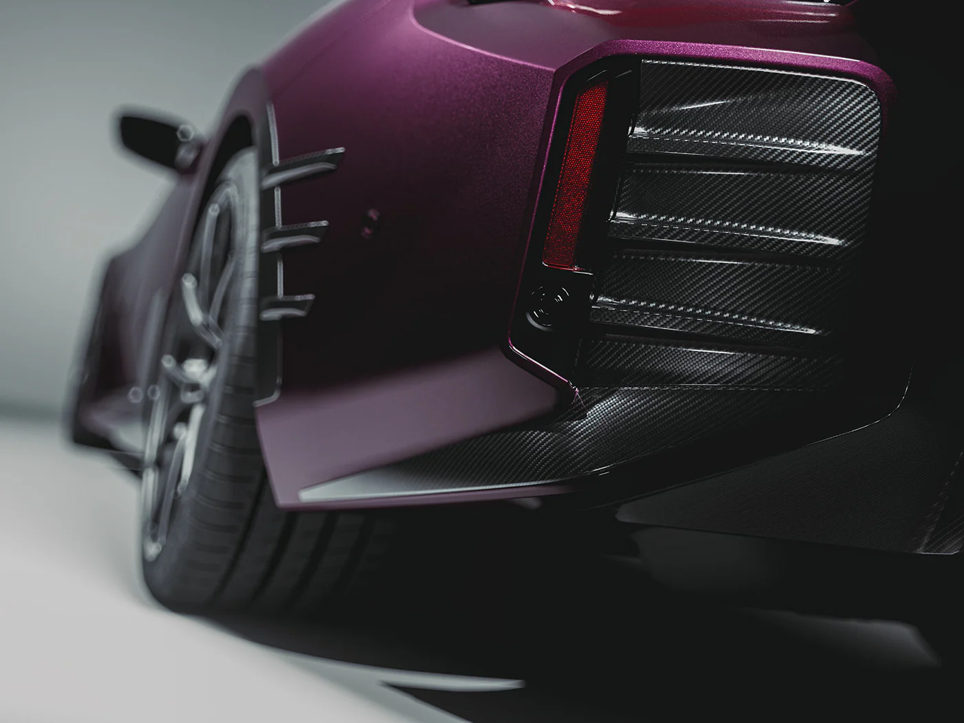 BMW M2 G87 Pre-Preg (Kuru) Karbon Fiber MP Arka Flap