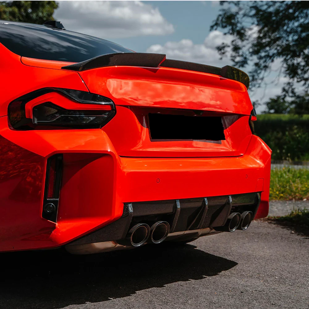 BMW M2 G87 Pre-Preg (Kuru) Karbon Fiber MP Arka Difüzör