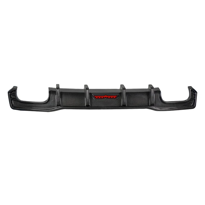 AUDI RS3 Dry Carbon Fiber Rear Lip with Lamp
