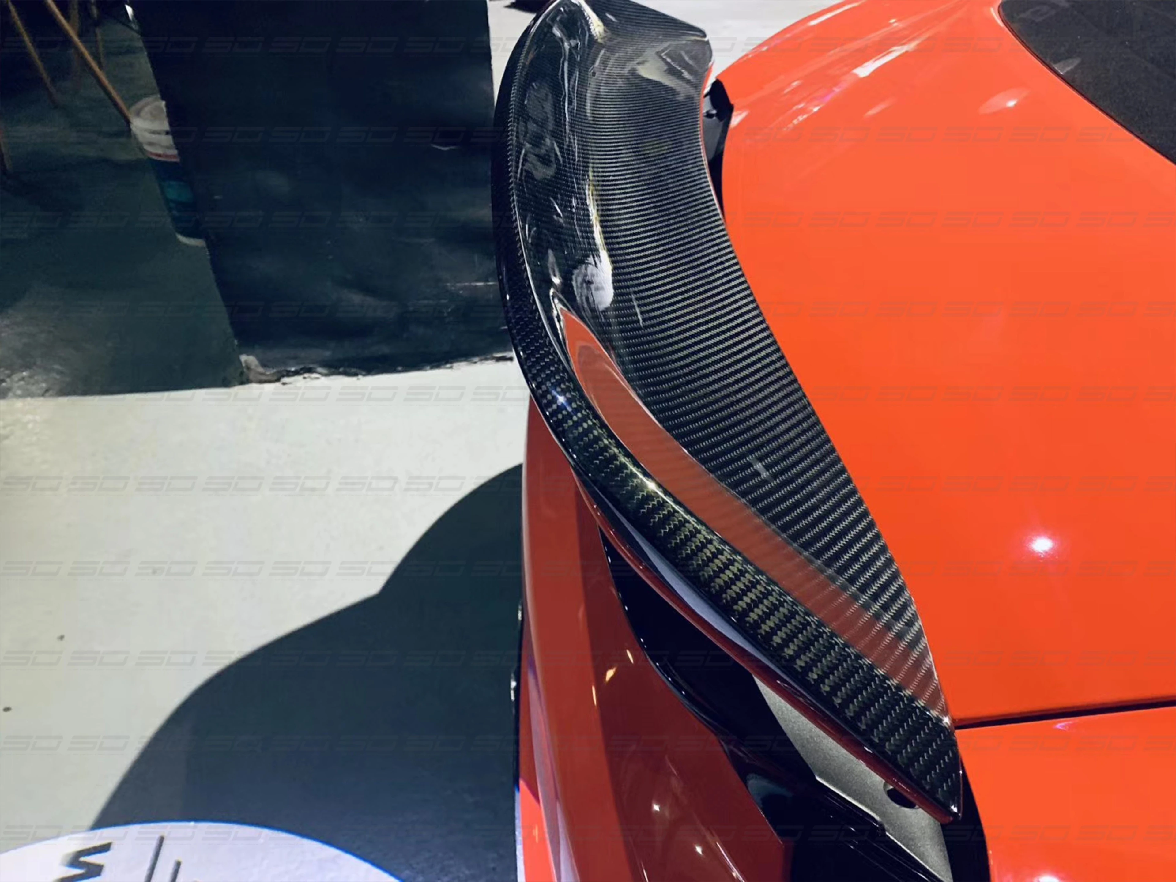 PORSCHE 718 CAYMAN/BOXSTER Pre-Preg (Kuru) Karbon Fiber Spoiler