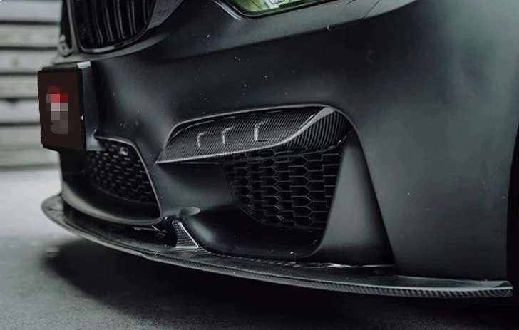 BMW M3/M4 F80/F82 Pre-Preg (Kuru) Karbon Fiber 3D Ön Lip