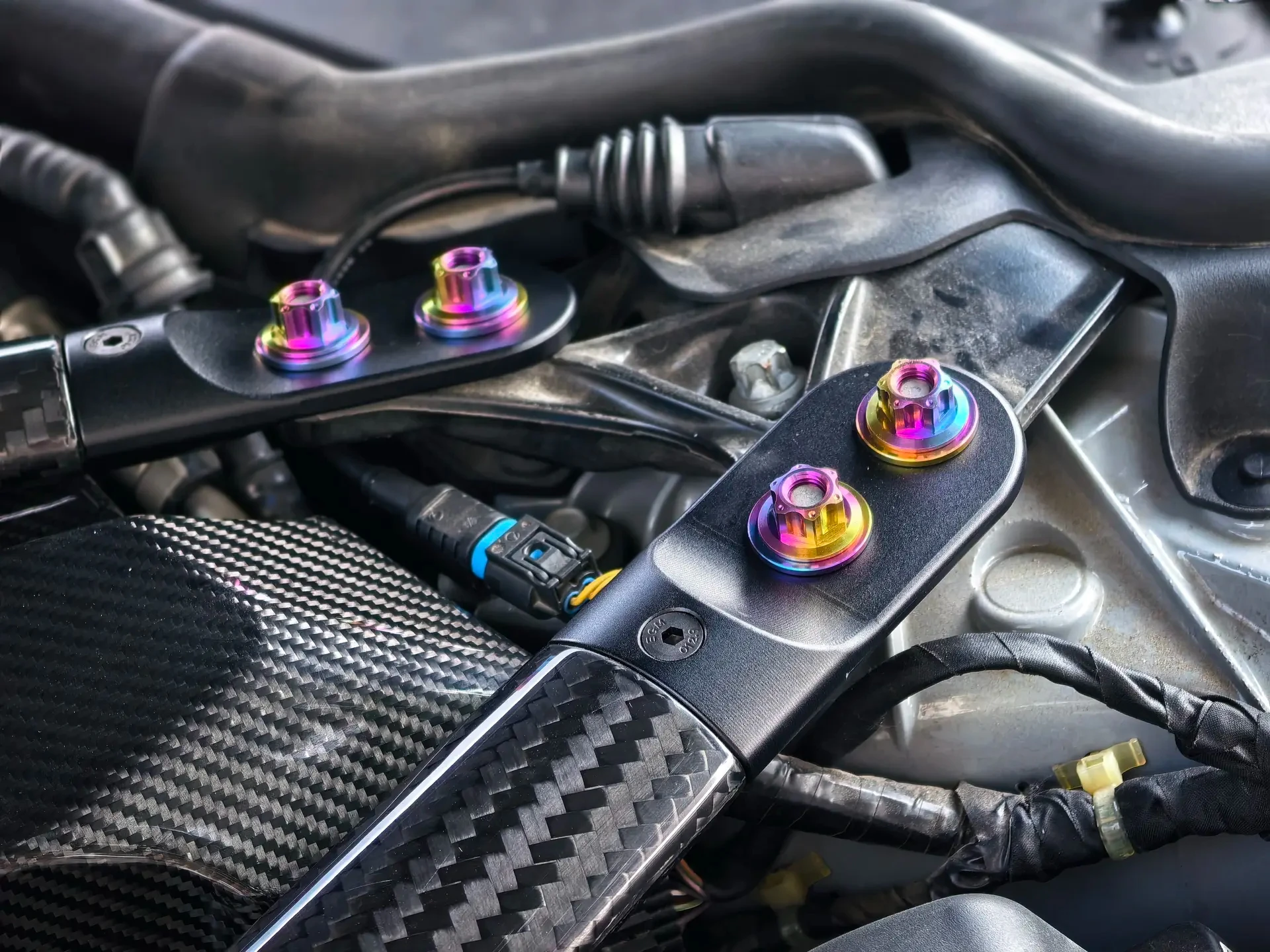 BMW M3/M4 G80/G82 Engine Bay Titanium Bolt Kit