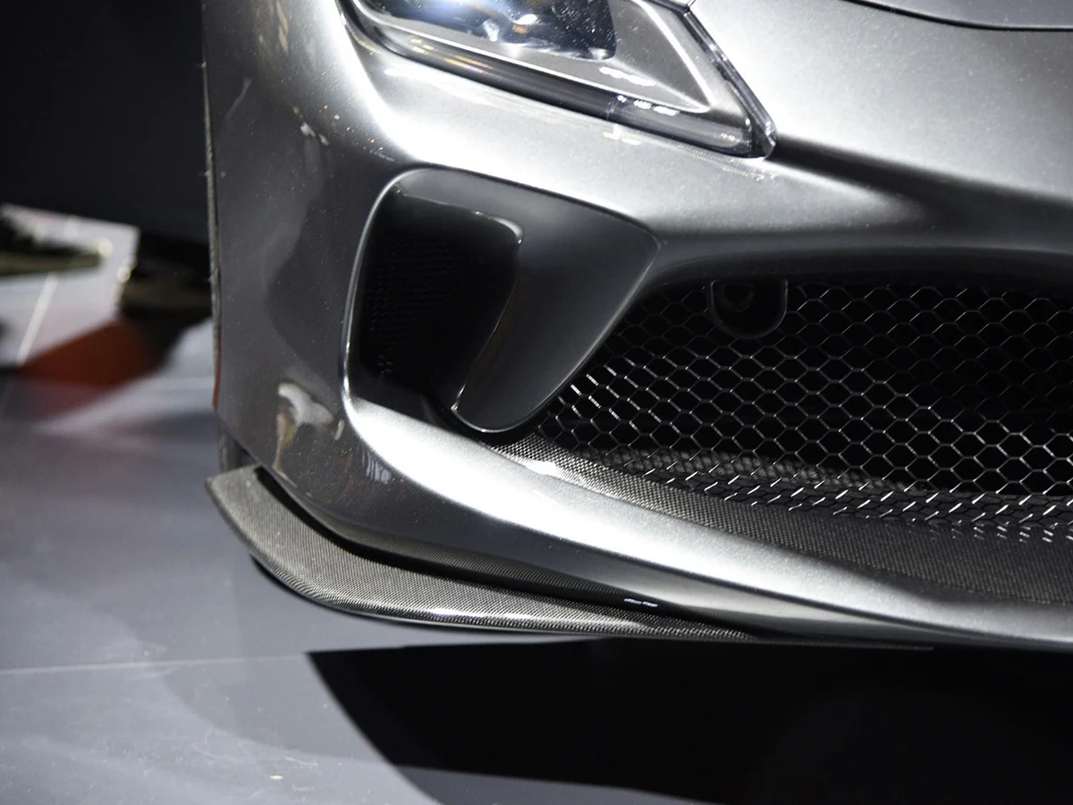 FERRARI F8 Pre-Preg (Kuru) Karbon Fiber OEM Ön Tampon Köşe Ek