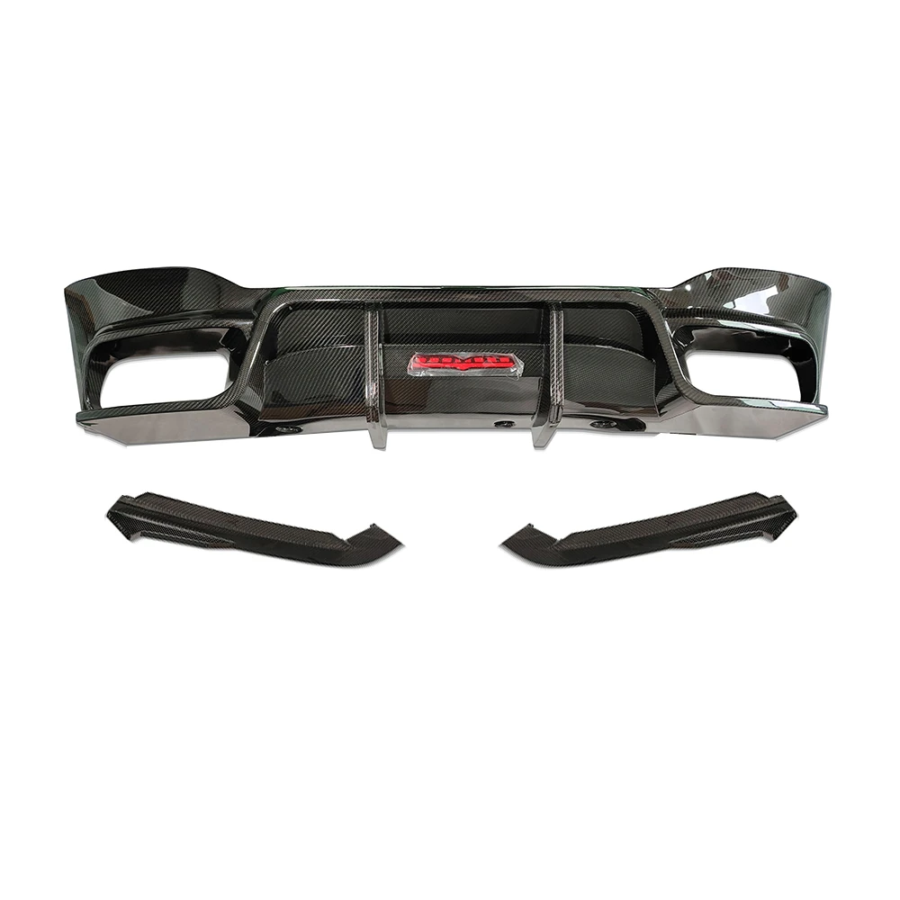 BMW M5 F90 Pre-Preg (Kuru) Karbon Fiber TKD Arka Difüzör