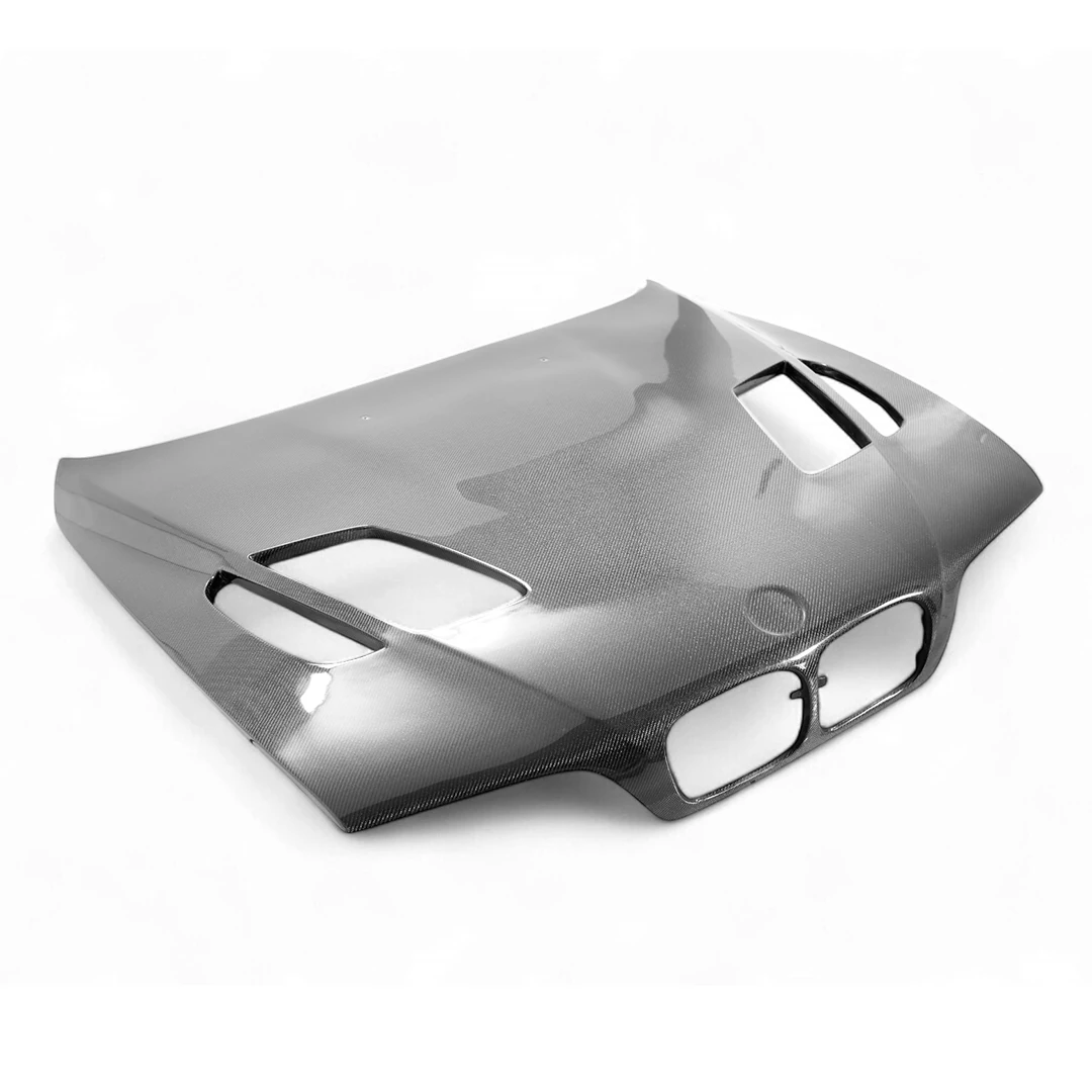 BMW M5 E39 Pre-Preg (Kuru) Karbon Fiber GTR Hava Kanallı Kaput