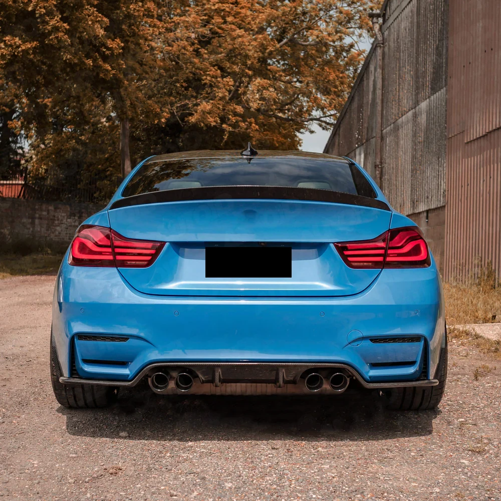 BMW M3/M4 F80/F82 Pre-Preg (Kuru) Karbon Fiber 3D Arka Difüzör