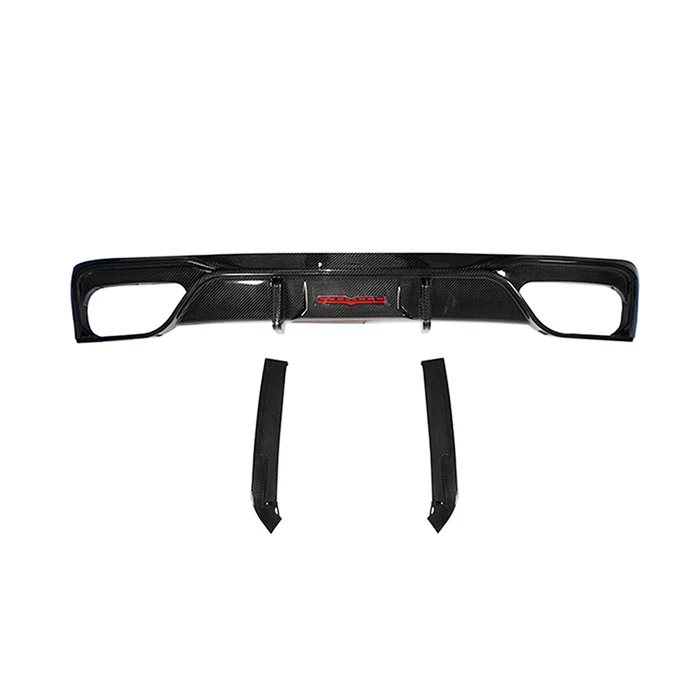 AUDI A6/S6 C8 Dry Carbon Fiber Rear Lip