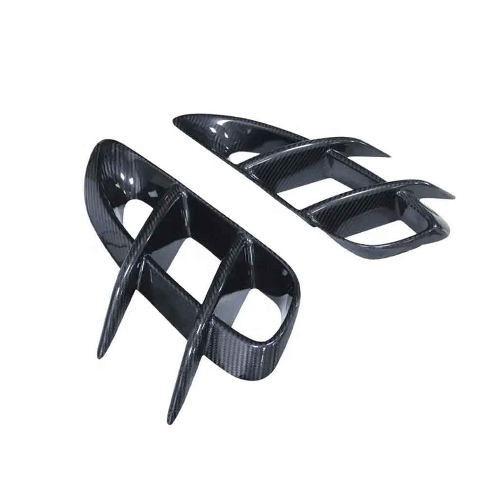 PORSCHE 718 CAYMAN/BOXSTER Pre-Preg (Kuru) Karbon Fiber Yüzgeçli Yan Hava Kanalı