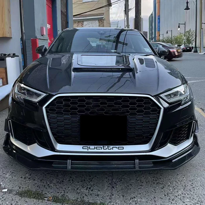 AUDI RS3 Dry Carbon Fiber Front Lip