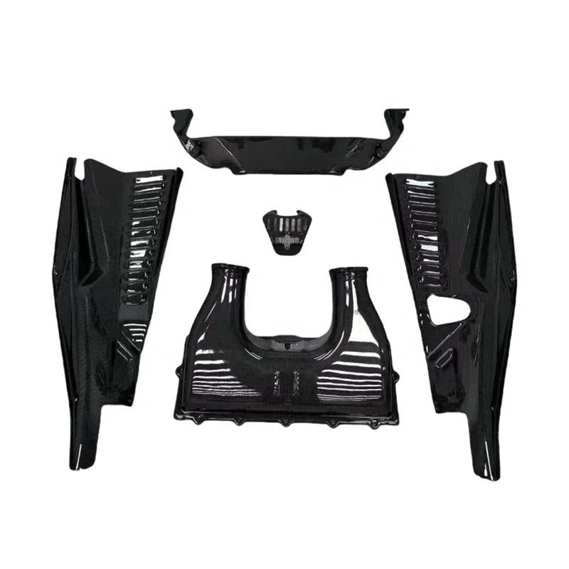 FERRARI 458 Pre-Preg (Kuru) Karbon Fiber Motor İçi Kapak