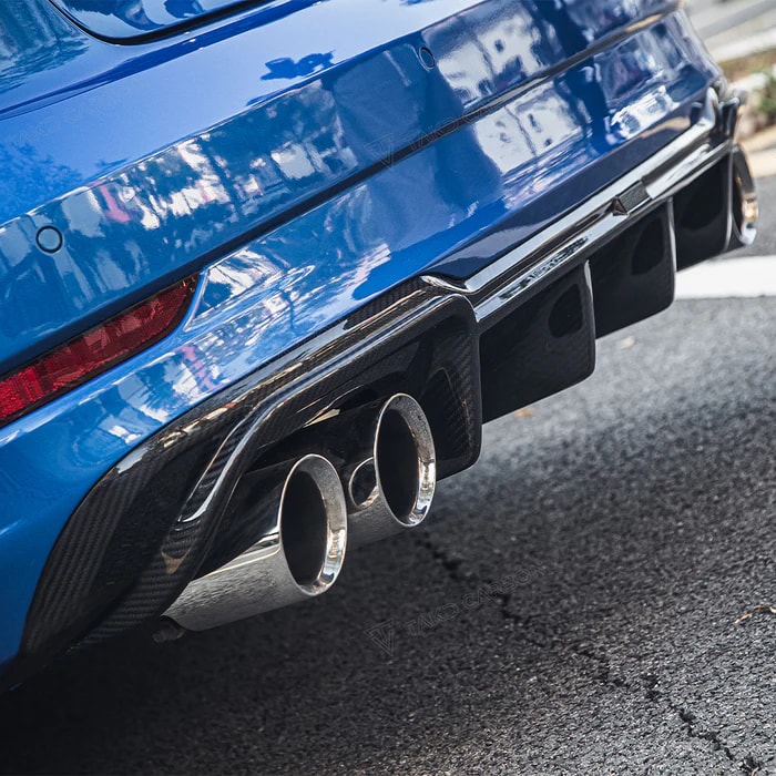 AUDI A3/S3 Dry Carbon Fiber Rear Lip