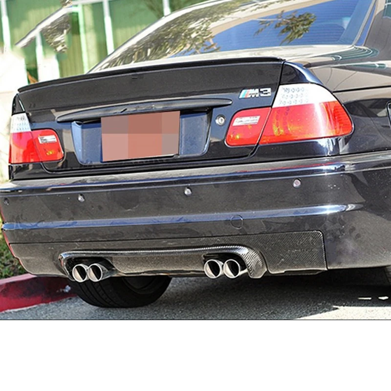 BMW M3 E46 Pre-Preg (Kuru) Karbon Fiber CSL Arka Difüzör