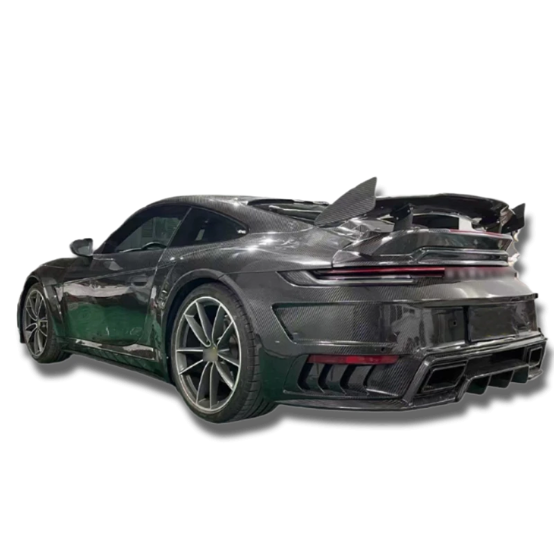 PORSCHE 911 Turbo S Pre-Preg (Kuru) Karbon Fiber Stinger GTR Body Kit