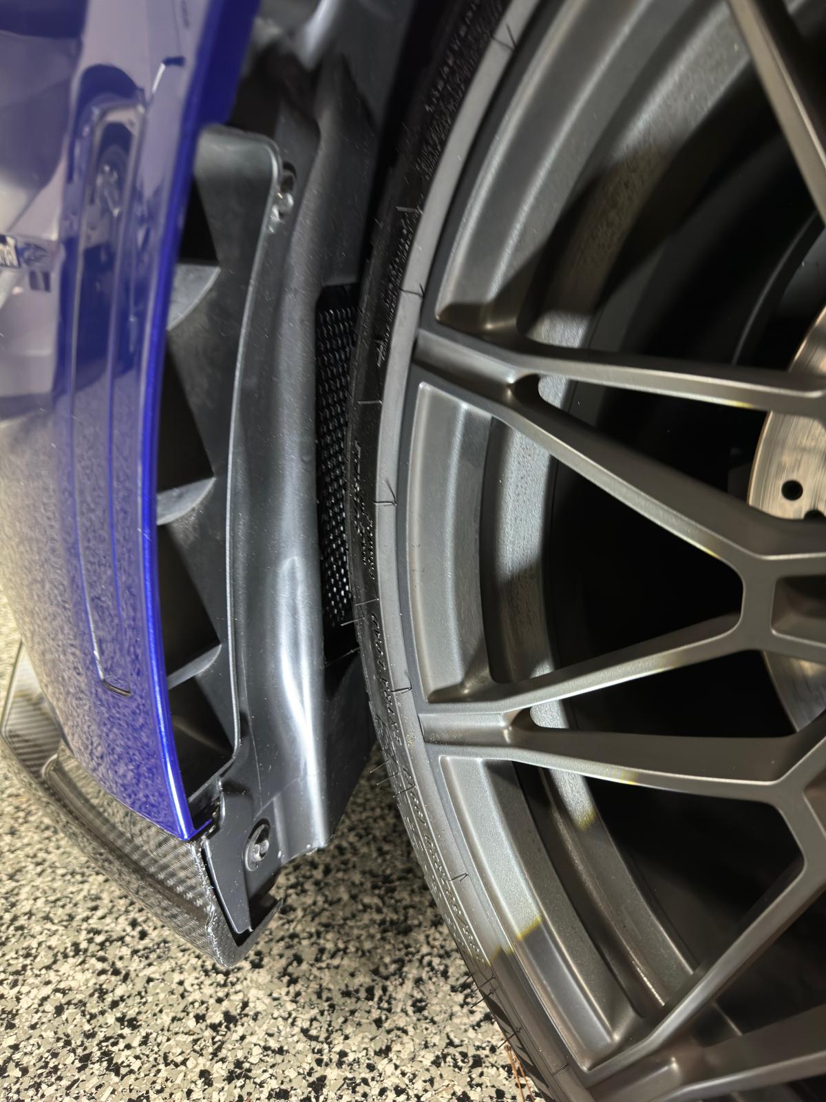 BMW M2/M3/M4 G8x Aluminum Front Fender Liner Mod