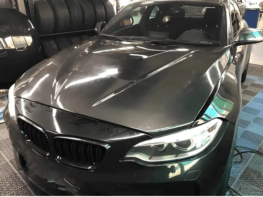 BMW M2 F87 Pre-Preg (Kuru) Karbon Fiber Hava Kanallı Kaput