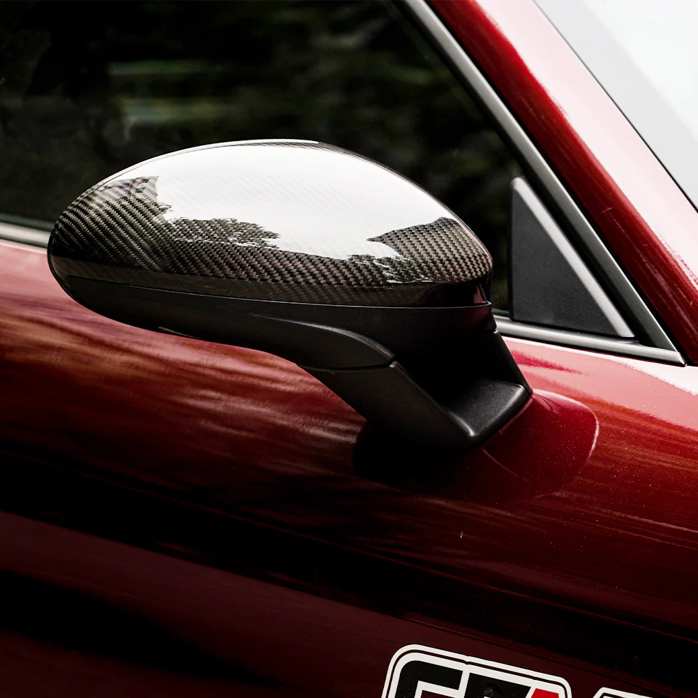 PORSCHE 718 Pre-Preg (Kuru) Karbon Fiber Ayna Kapağı