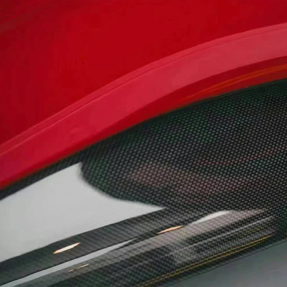 FERRARI 296 GTB/GTS Pre-Preg (Kuru) Karbon Fiber V2 Yan Marşpiyel