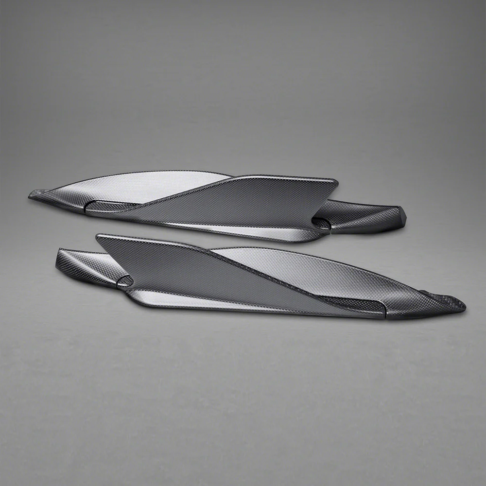 FERRARI 488 GTB/SPIDER Pre-Preg (Kuru) Karbon Fiber CP Yan Marşpiyel Ek