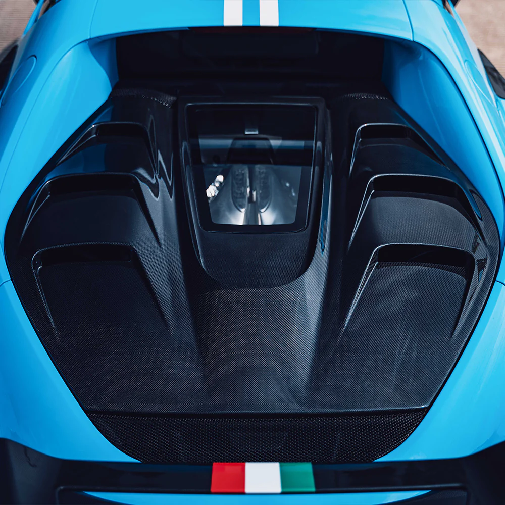 FERRARI 296 GTB Pre-Preg (Kuru) Karbon Fiber BF Arka Kaput