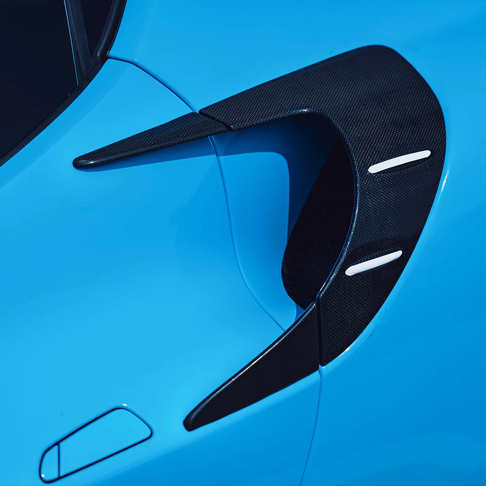 FERRARI 296 GTB/GTS Pre-Preg (Kuru) Karbon Fiber BF Yan Hava Kanalı