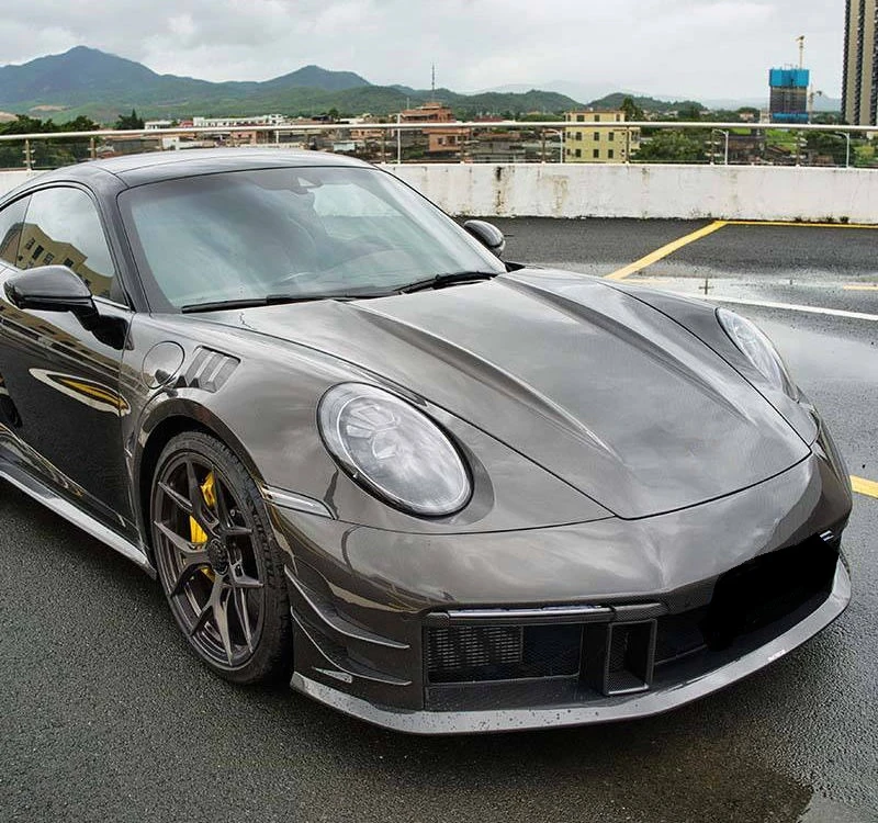 PORSCHE 911 Dry Carbon Fiber PKT Hood/Bonnet