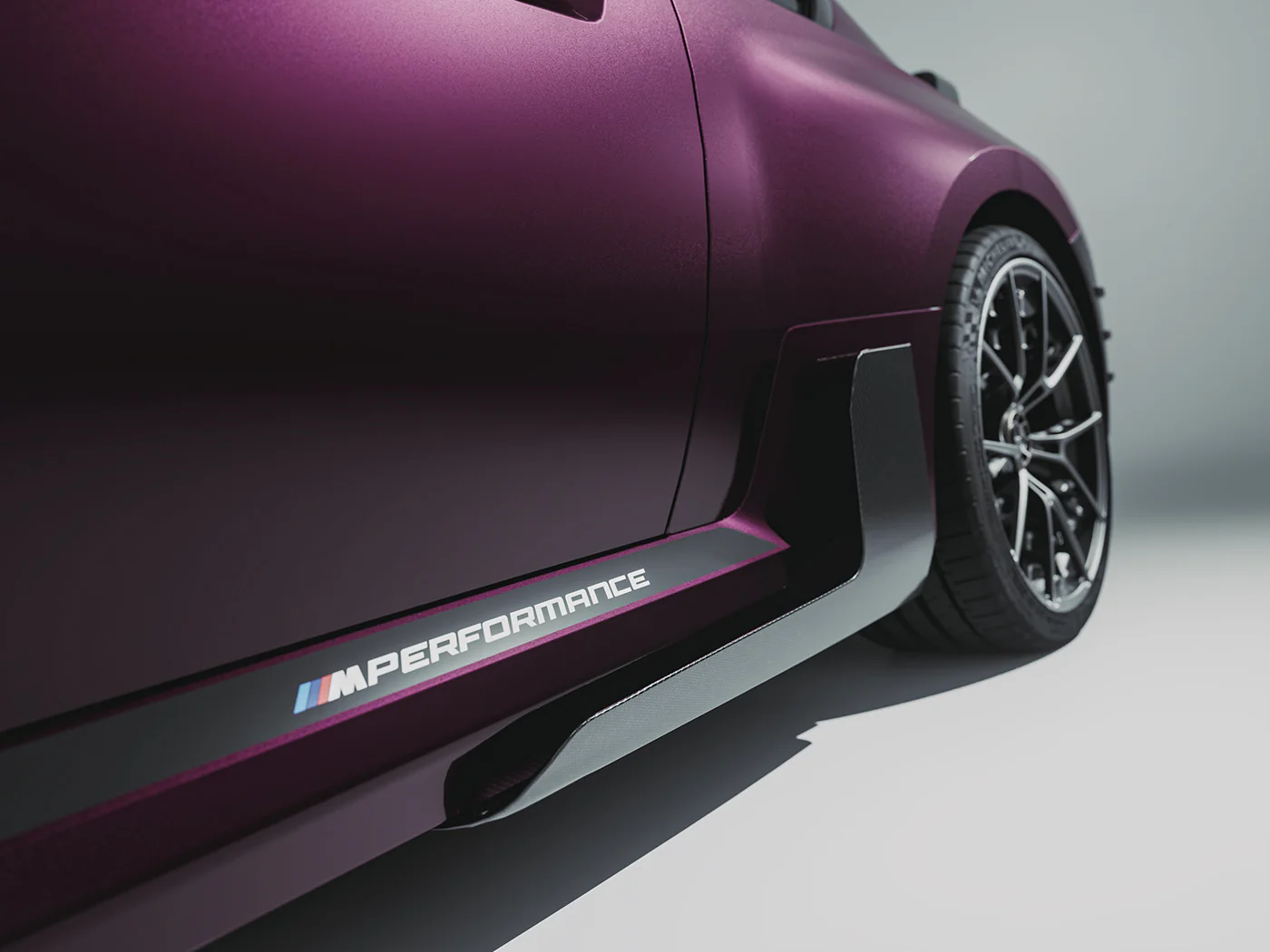 BMW M2 G87 Pre-Preg (Kuru) Karbon Fiber MP Yan Marşpiyel Ek