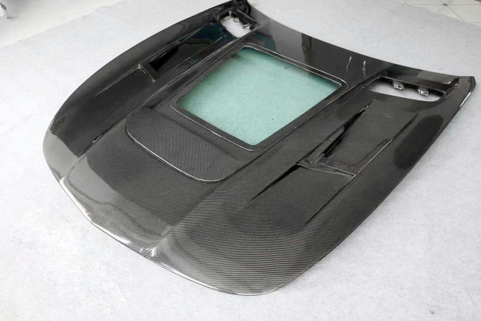 MERCEDES-BENZ BS Clear Style Carbon Fiber Vent Hood AMG GT/GTC/GTS/GTR