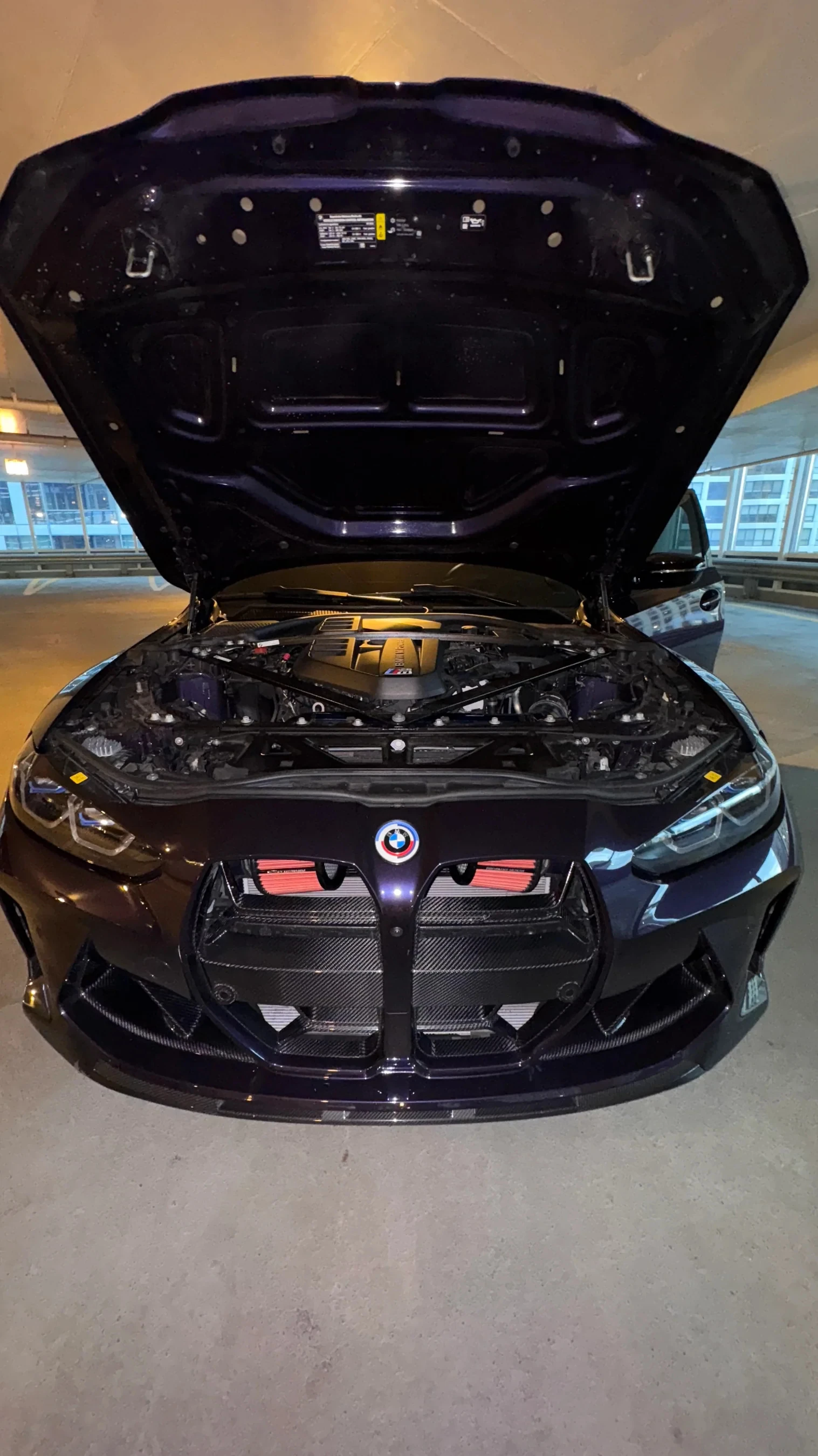 BMW M3/M4 G80/G82 Titanium Front Mount Cold Air Intake System