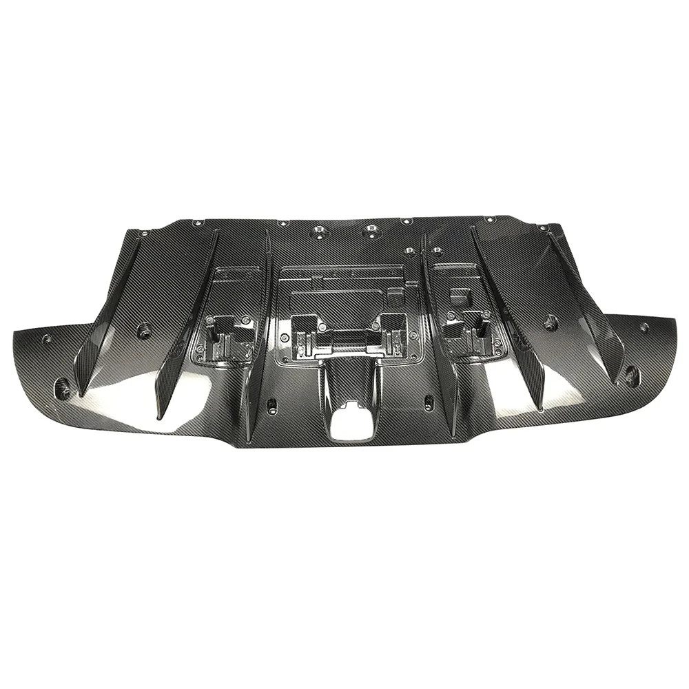 FERRARI 488 GTB/SPIDER Pre-Preg (Kuru) Karbon Fiber SN Arka Difüzör