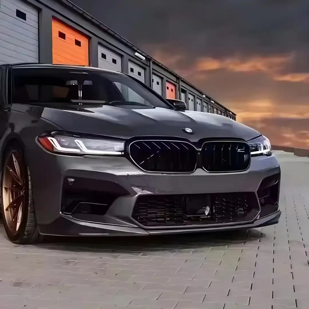 BMW M5 F90 LCI Pre-Preg (Kuru) Karbon Fiber MP Ön Lip