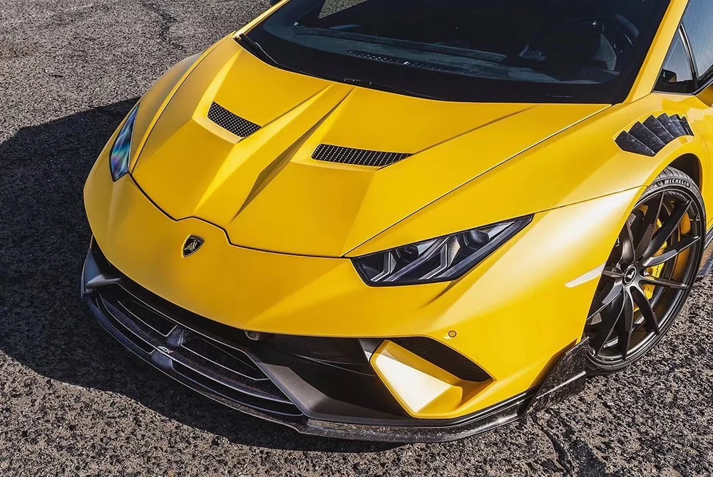 LAMBORGHINI HURACAN Pre-Preg (Kuru) Karbon Fiber V Ön Kaput