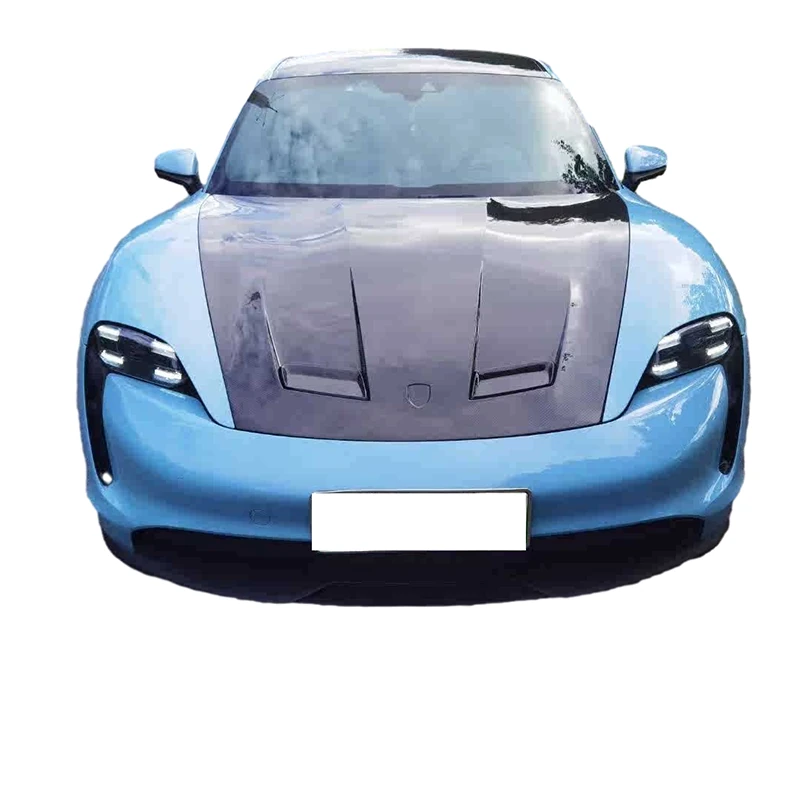 PORSCHE TAYCAN Pre-Preg (Kuru) Karbon Fiber Kaput