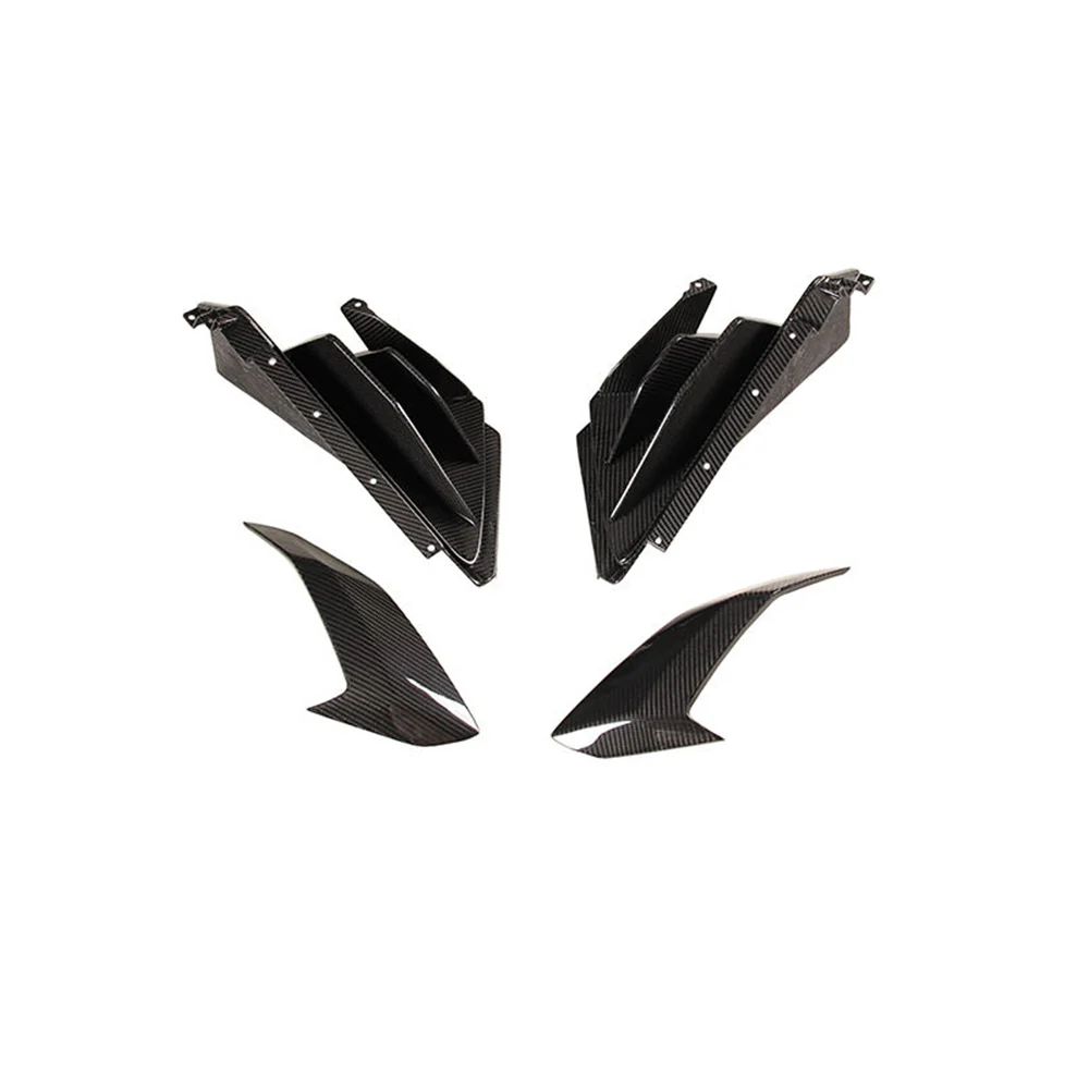LAMBORGHINI HURACAN EVO Pre-Preg (Kuru) Karbon Fiber Yan Marşpiyel Hava Kanalı