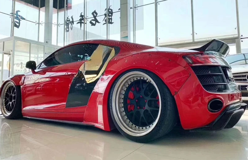 AUDI R8 Quality Carbon Fiber Rear Spoiler Wing 2010-2015 2012