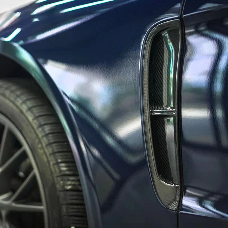 PORSCHE PANAMERA Pre-Preg (Kuru) Karbon Fiber Ön Çamurluk Hava Kanalı