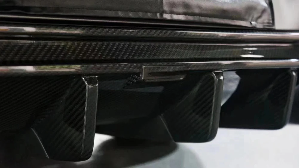 MERCEDES-BENZ AMG C118 Pre-Preg (Kuru) Karbon Fiber Arka Difüzör