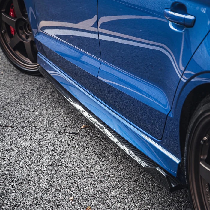 AUDI A3/S3 Dry Carbon Fiber Side Skirt