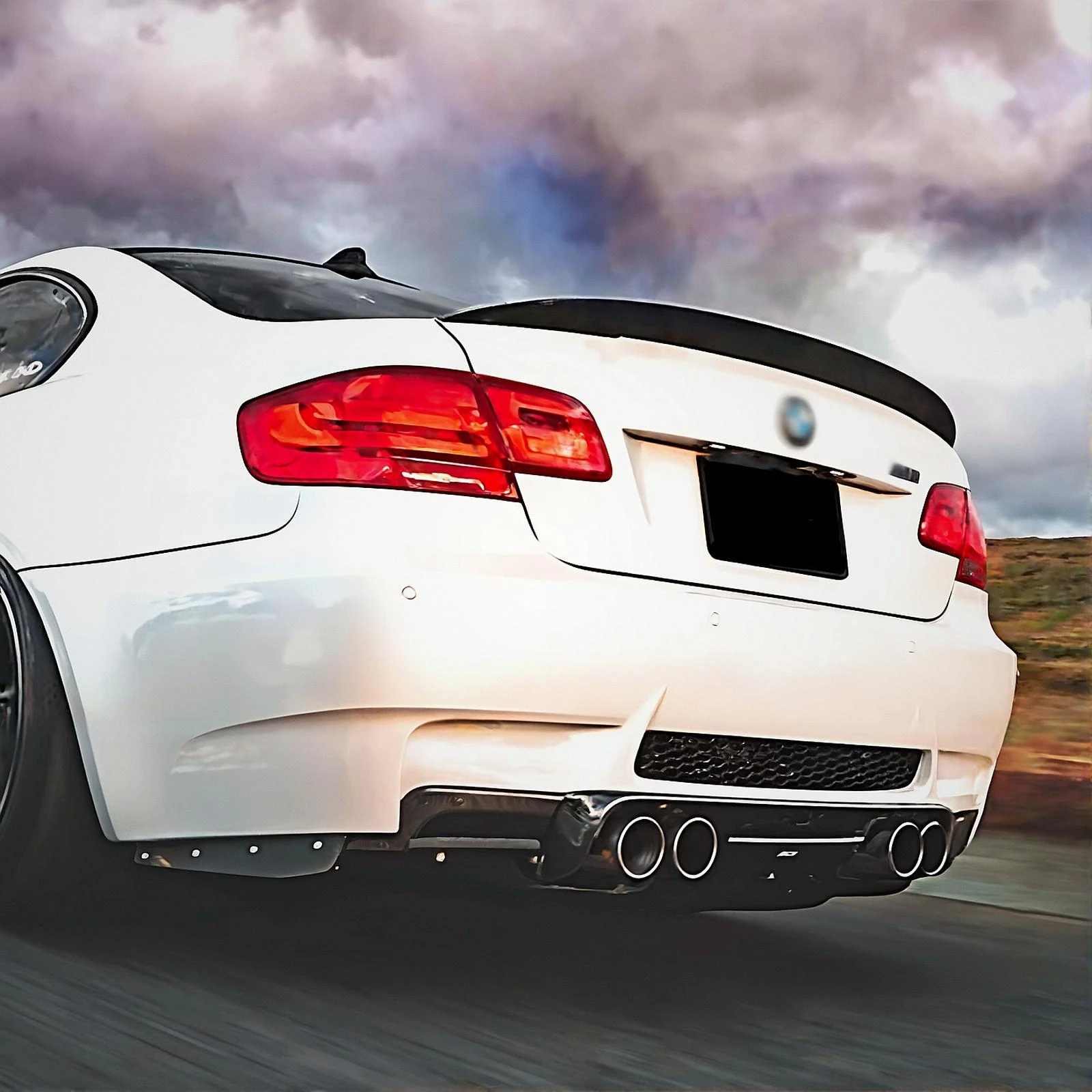 BMW M3 E90/E92 Pre-Preg (Kuru) Karbon Fiber MP İnce Spoiler