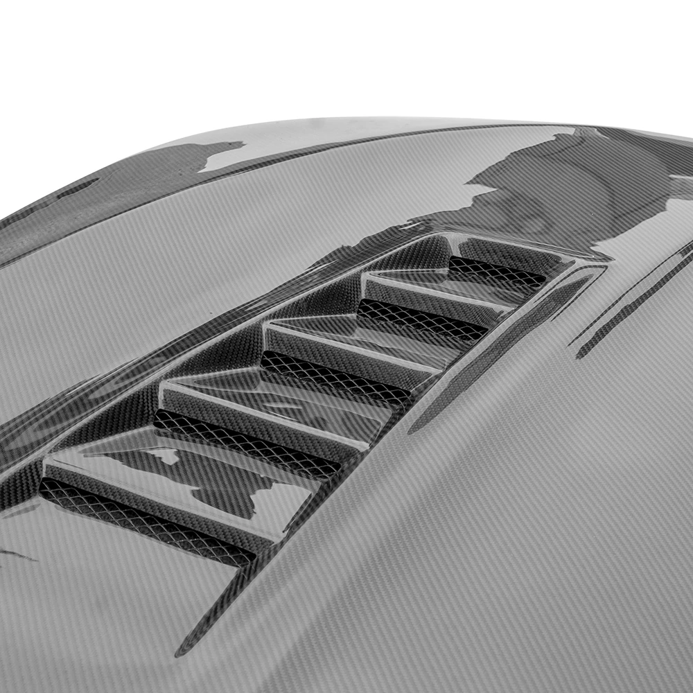 BMW M5 F10 Pre-Preg (Kuru) Karbon Fiber Hava Kanallı Kaput