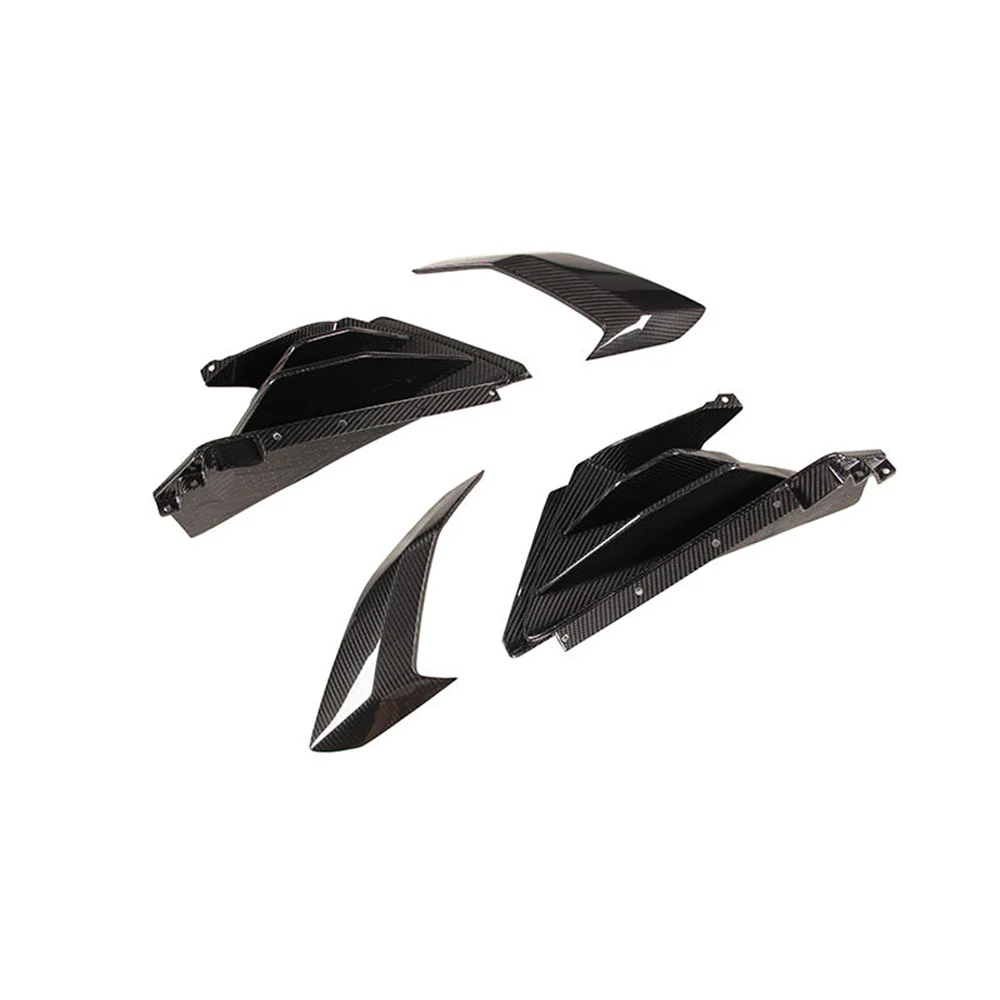 LAMBORGHINI HURACAN EVO Pre-Preg (Kuru) Karbon Fiber Yan Marşpiyel Hava Kanalı