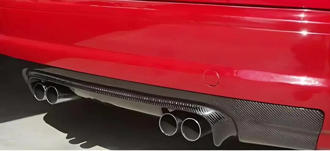 BMW M3 E46 Pre-Preg (Kuru) Karbon Fiber CSL Arka Difüzör