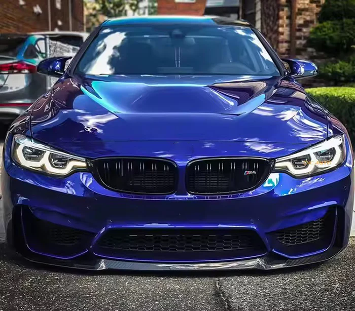 BMW M3/M4 F80/F82 Pre-Preg (Kuru) Karbon Fiber CS Ön Lip