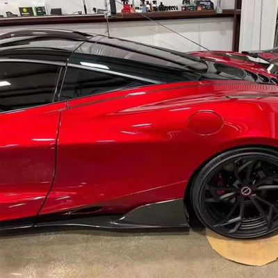 MCLAREN 720S Pre-Preg (Kuru) Karbon Fiber RY Yan Marşpiyel