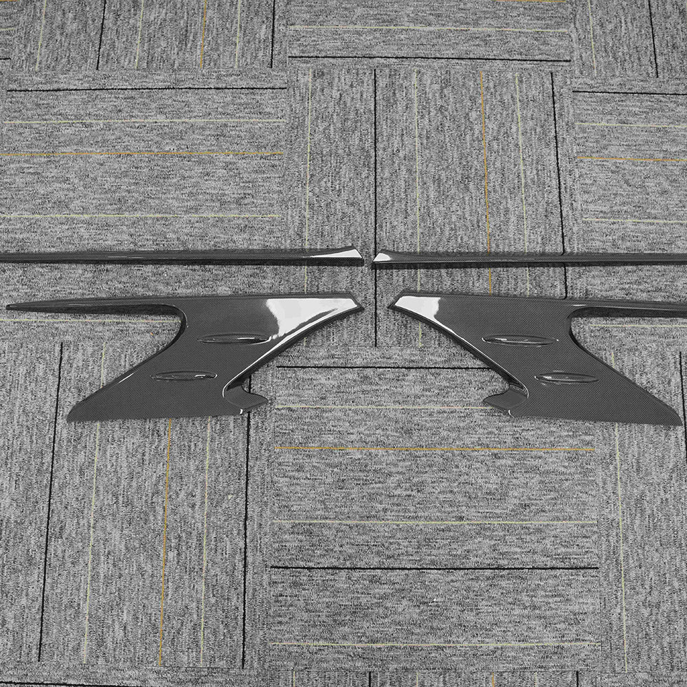 FERRARI 296 GTB/GTS Pre-Preg (Kuru) Karbon Fiber Yan Marşpiyel Ek