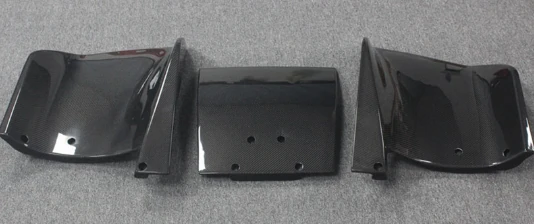 AUDI R8 Carbon Fiber Splitter Rear Lip Diffuser Gen 1 2008-2015