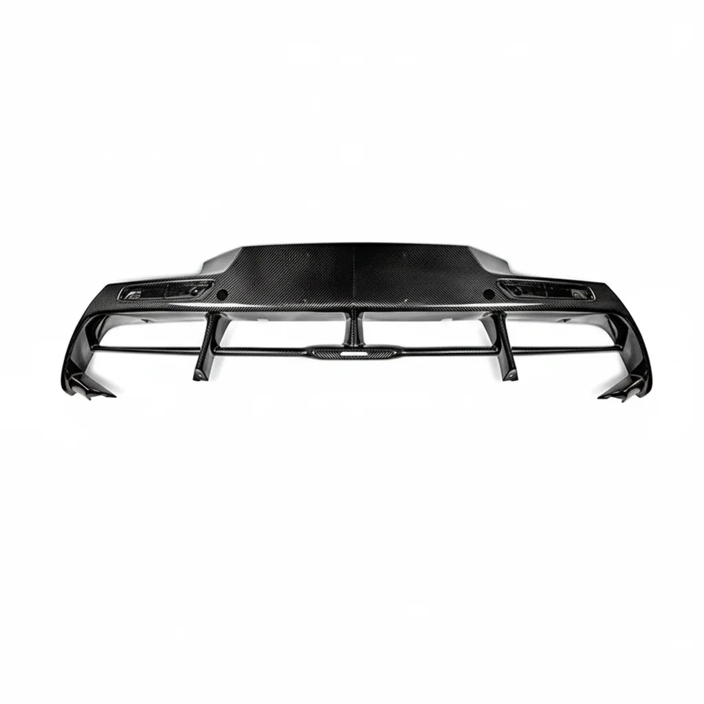 MCLAREN 720S Pre-Preg (Kuru) Karbon Fiber Arka Tampon Ek